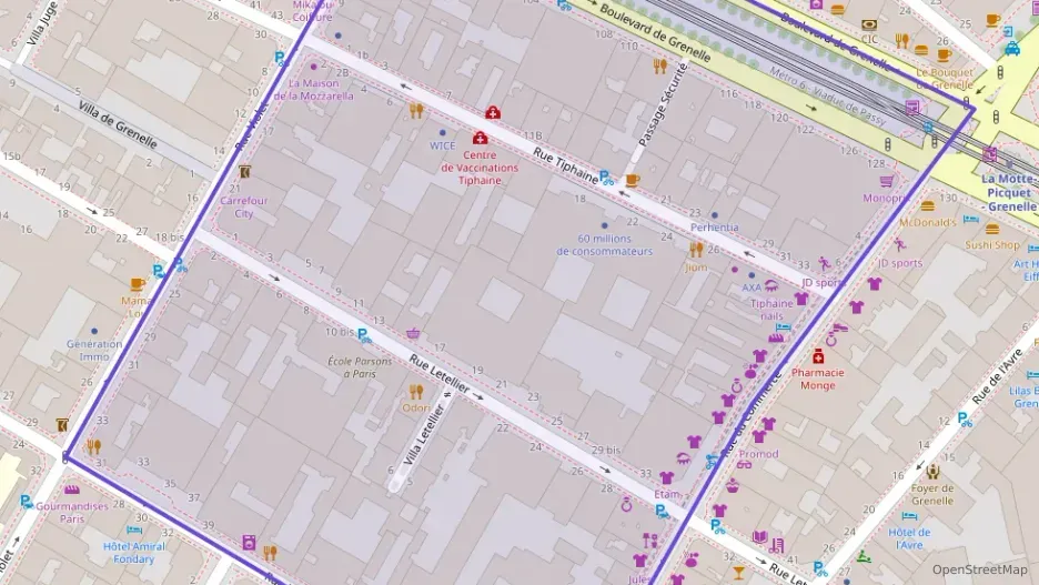 Appartement 24 m² deux pieces à vendre à Paris 15e Arrondissement Appartement 24 m² deux pieces à vendre à Paris 15e Arrondissement