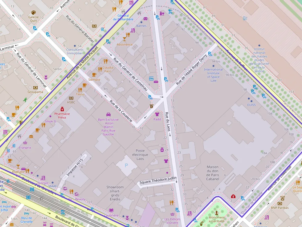 Appartement 53 m² trois pièces à vendre à Paris 15e Arrondissement