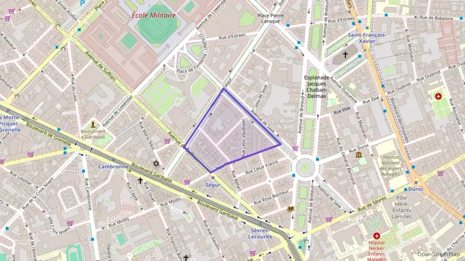 Appartement 103 m² quatre pièces à vendre à Paris 7e Arrondissement