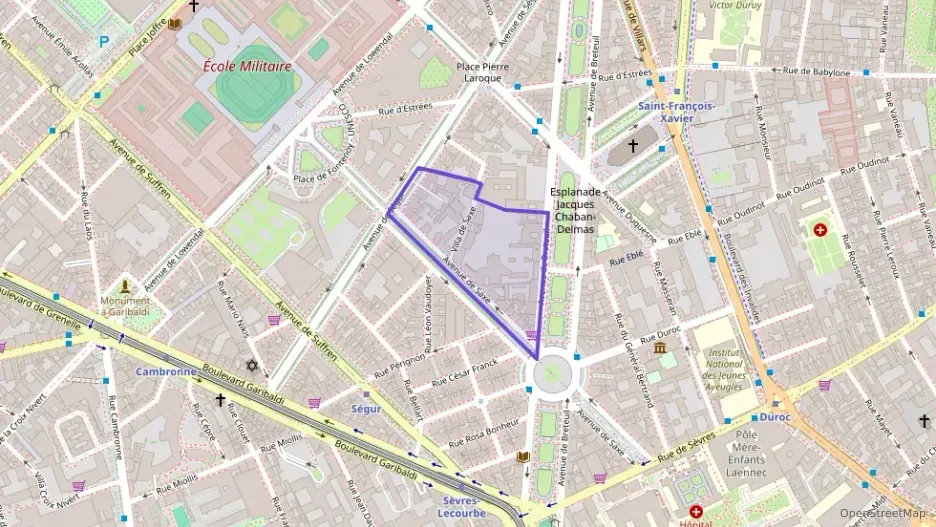 Appartement 76 m² trois pièces à vendre à Paris 7e Arrondissement