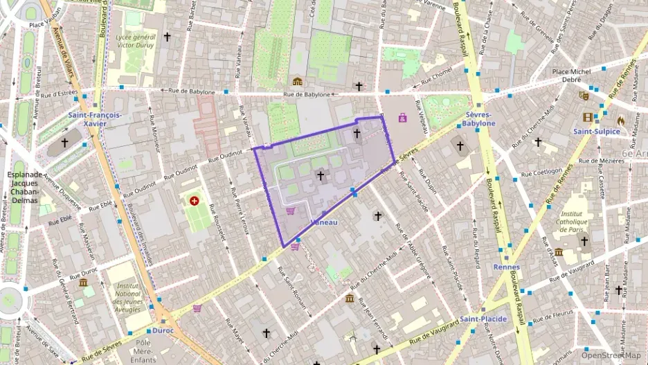 Appartement 76 m² quatre pièces à vendre à Paris 7e Arrondissement