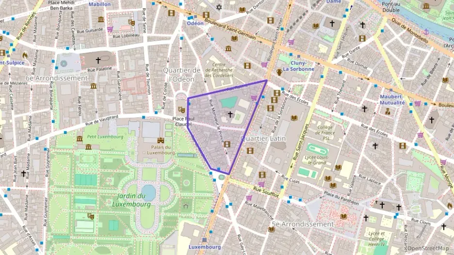 Appartement 25 m² deux pieces à vendre à Paris 6e Arrondissement