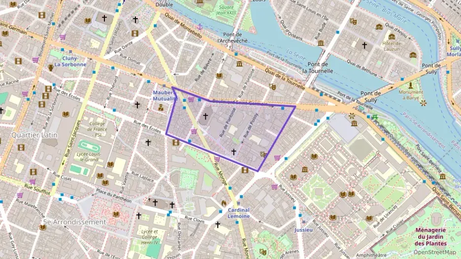 Appartement 26 m² deux pieces à vendre à Paris 5e Arrondissement
