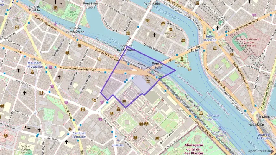 Appartement 25 m² deux pieces à vendre à Paris 5e Arrondissement