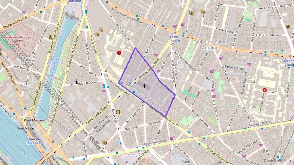 Appartement 47 m² deux pieces à vendre à Paris 12e Arrondissement