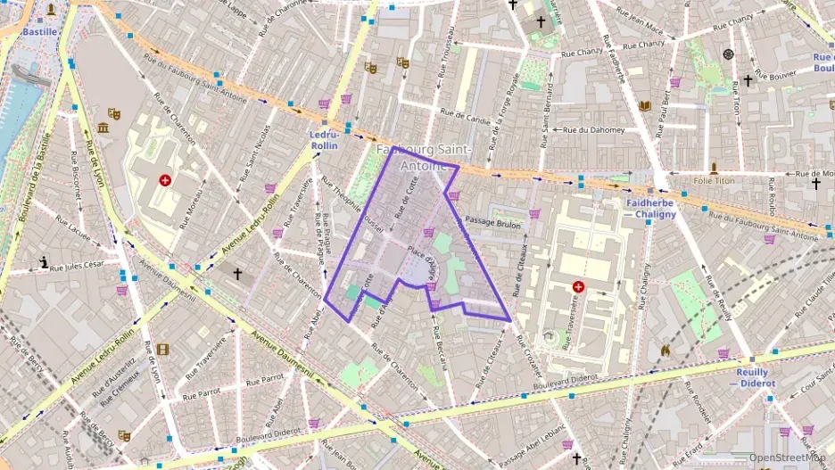 Appartement 25 m² une piece à vendre à Paris 12e Arrondissement