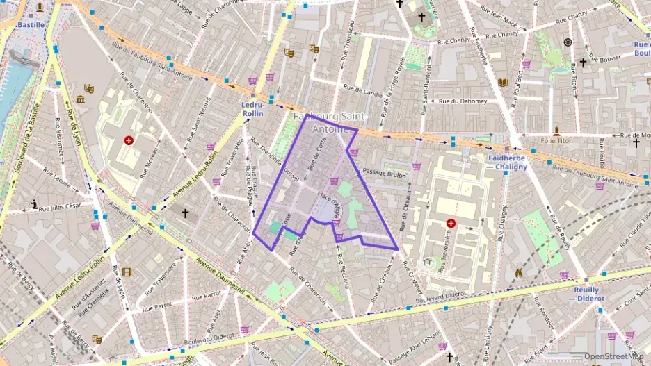 Appartement 40 m² trois pièces à vendre à Paris 12e Arrondissement Appartement 40 m² trois pièces à vendre à Paris 12e Arrondissement