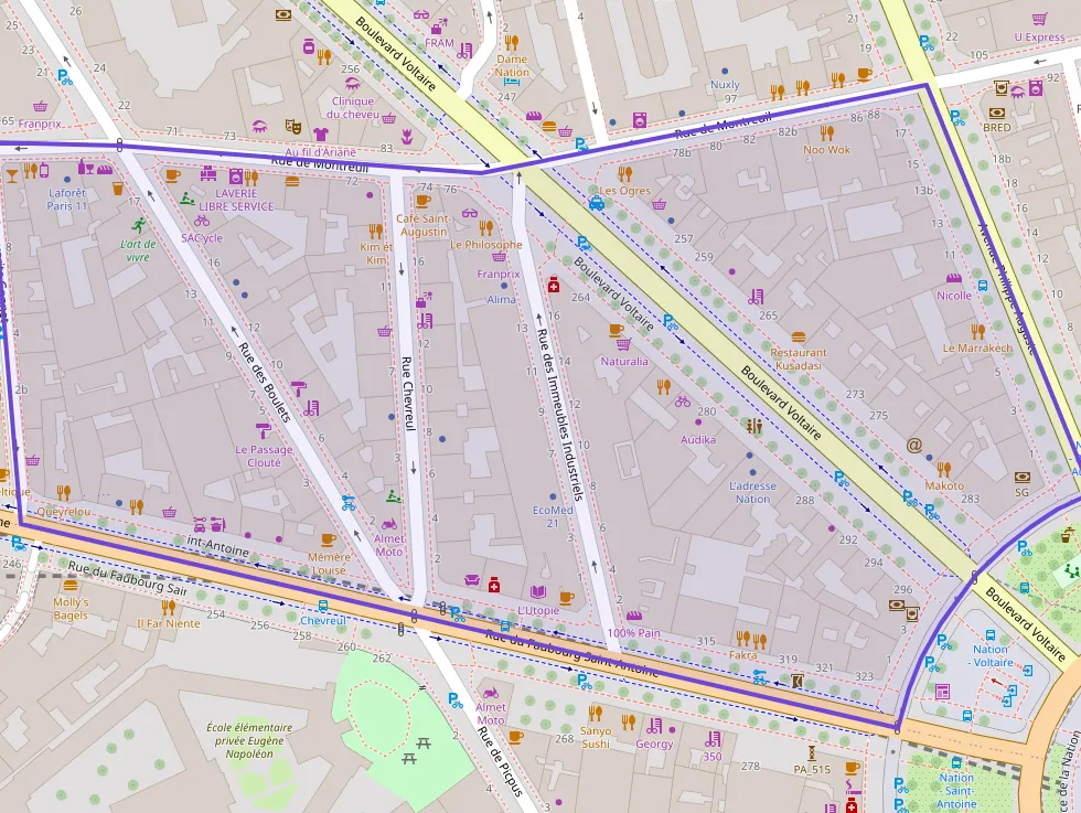 Appartement 28 m² deux pieces à vendre à Paris 11e Arrondissement