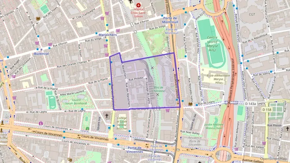 Appartement 26 m² une piece à vendre à Paris 20e Arrondissement