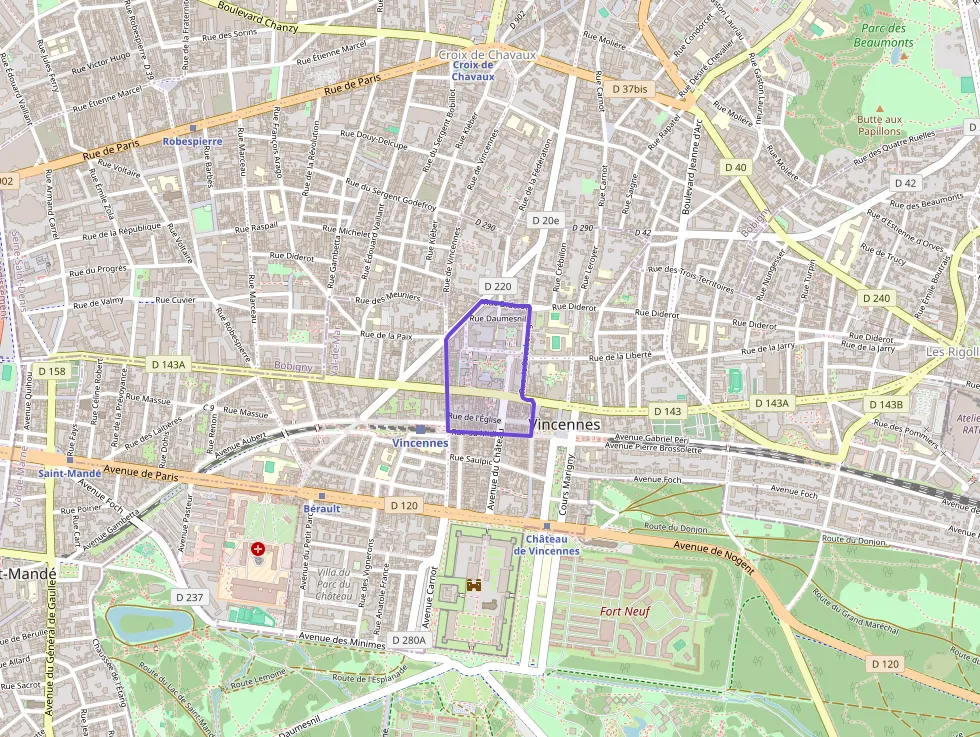 Appartement 111 m² quatre pièces à vendre à Vincennes