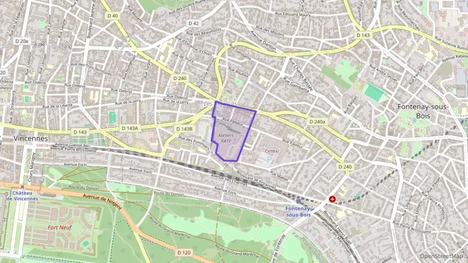 Appartement 26 m² deux pieces à vendre à Fontenay-sous-Bois