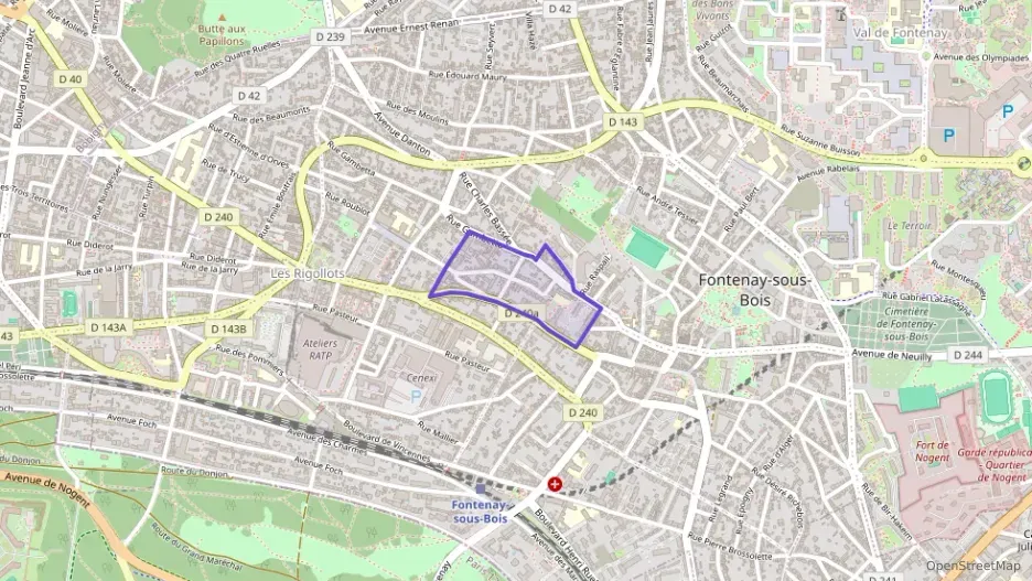 Appartement 41 m² deux pieces à vendre à Fontenay-sous-Bois