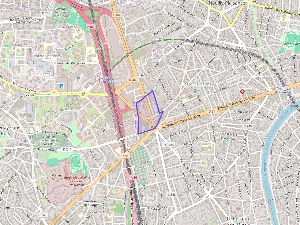 Appartement 57 m² deux pieces à vendre à Le Perreux-sur-Marne