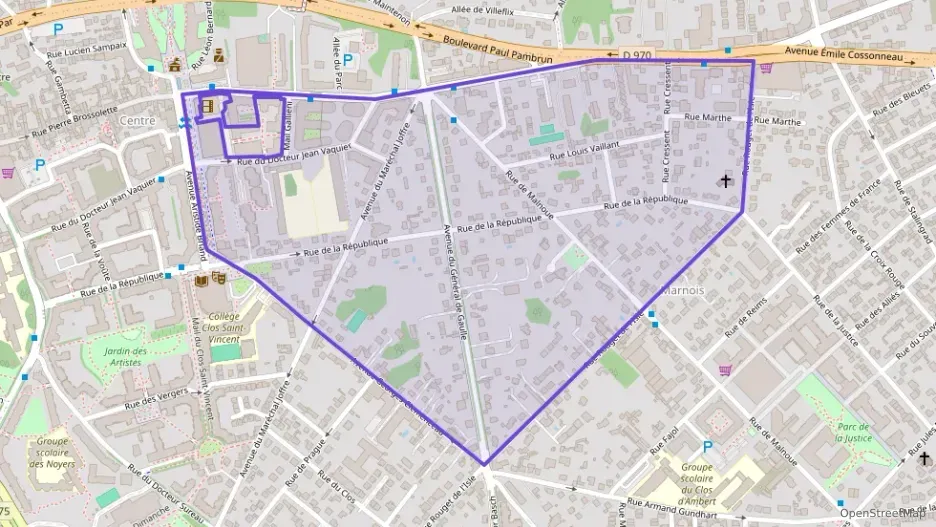 Appartement 45 m² deux pieces à vendre à Noisy-le-Grand