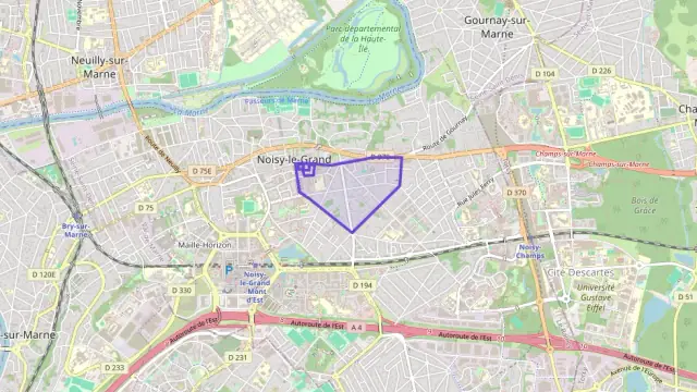 Appartement 72 m² trois pièces à vendre à Noisy-le-Grand