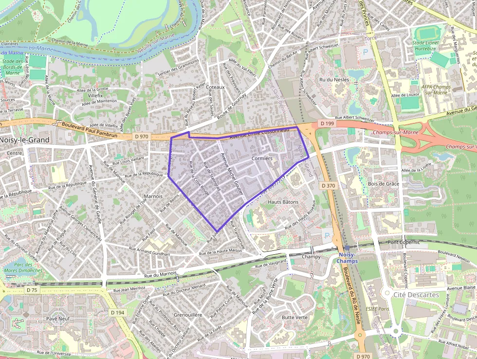 Appartement 50 m² deux pieces à vendre à Noisy-le-Grand