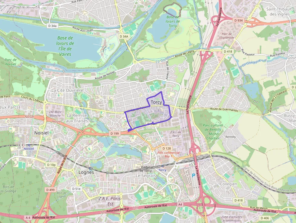 Appartement 68 m² trois pièces à vendre à Torcy