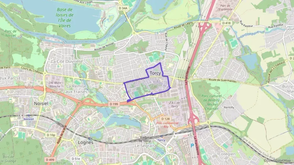 Appartement 68 m² trois pièces à vendre à Torcy Appartement 68 m² trois pièces à vendre à Torcy