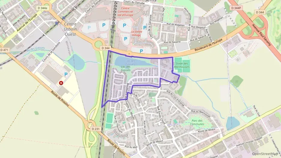 Appartement 66 m² trois pièces à vendre à Serris Appartement 66 m² trois pièces à vendre à Serris