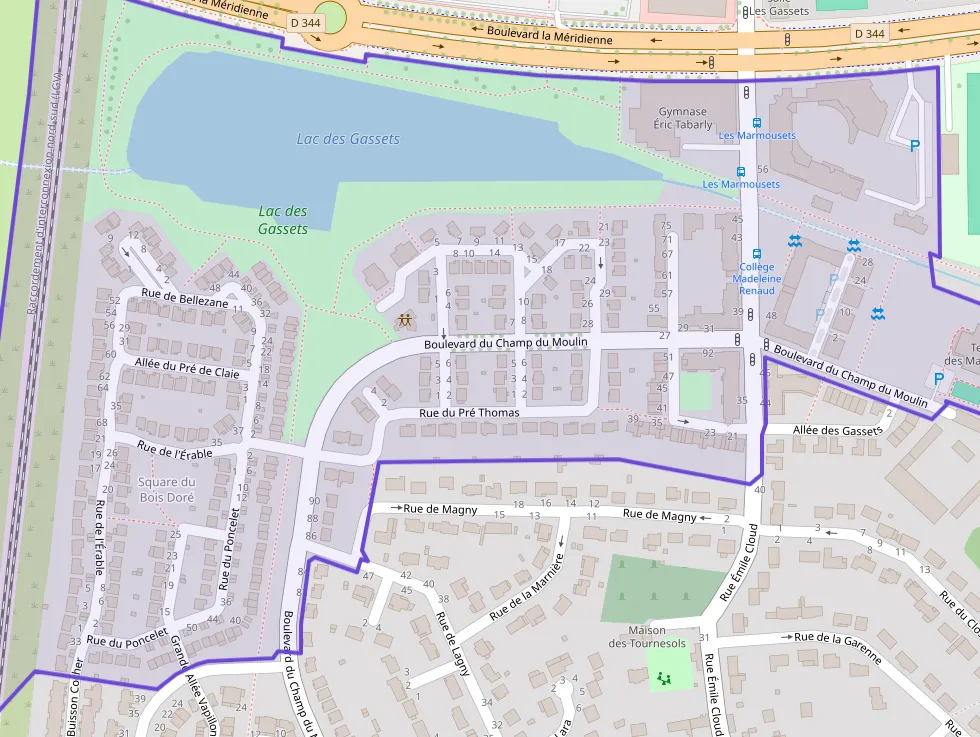 Appartement 56 m² trois pièces à vendre à Serris