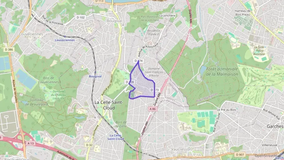 Appartement 120 m² cinq pièces à vendre à La Celle-Saint-Cloud