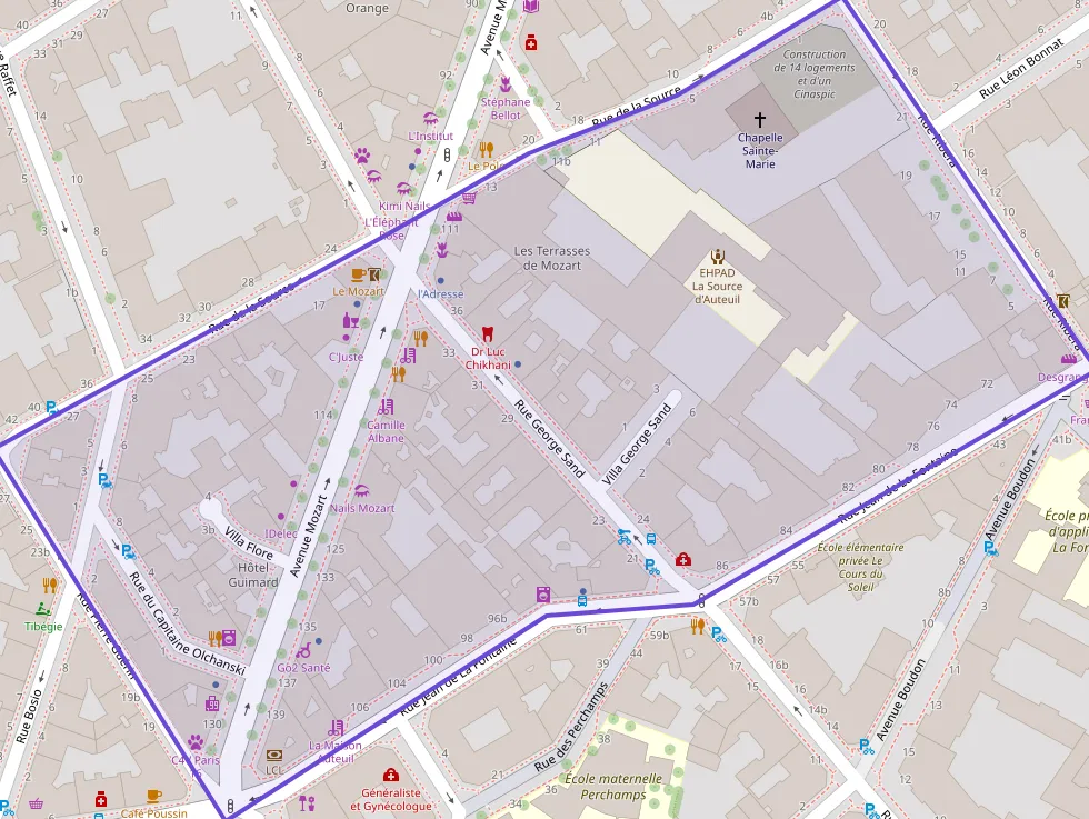 Appartement 30 m² une piece à vendre à Paris 16e Arrondissement