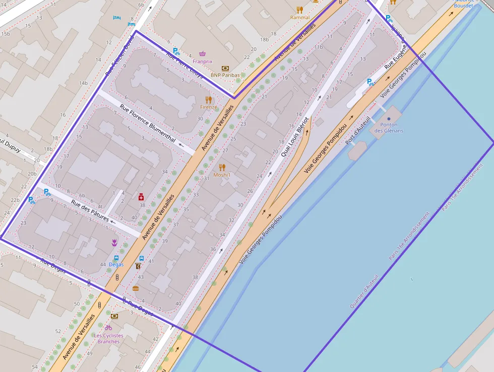 Appartement 67 m² trois pièces à vendre à Paris 16e Arrondissement