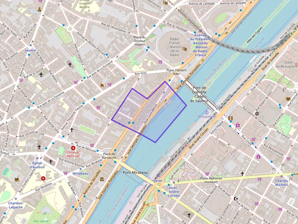 Appartement 67 m² trois pièces à vendre à Paris 16e Arrondissement