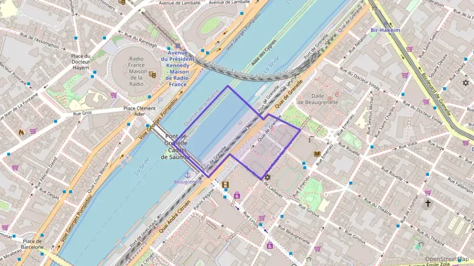 Appartement 70 m² deux pieces à vendre à Paris 15e Arrondissement