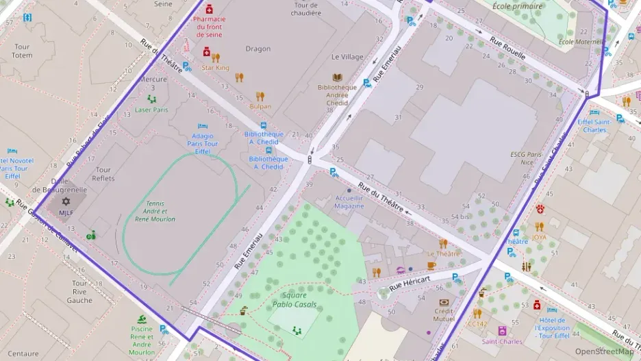 Appartement 25 m² deux pieces à vendre à Paris 15e Arrondissement