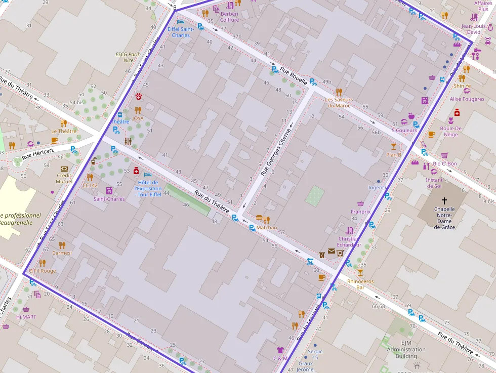 Appartement 30 m² une piece à vendre à Paris 15e Arrondissement