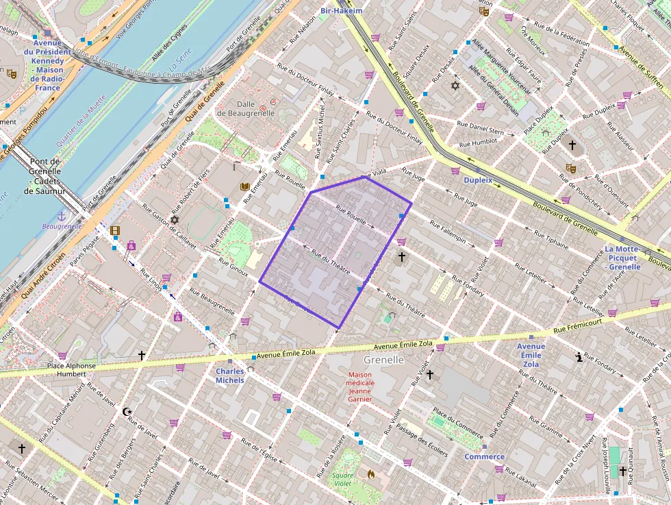 Appartement 30 m² une piece à vendre à Paris 15e Arrondissement