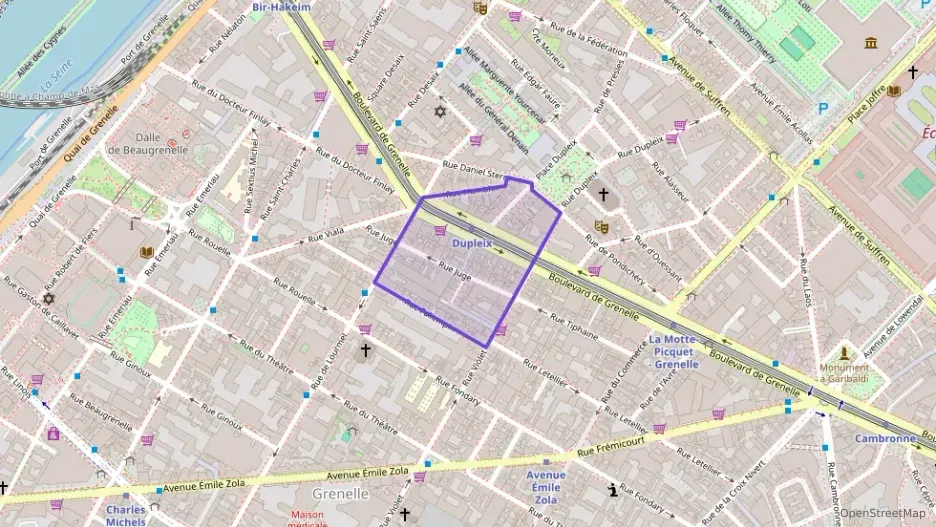 Appartement 32 m² une piece à vendre à Paris 15e Arrondissement