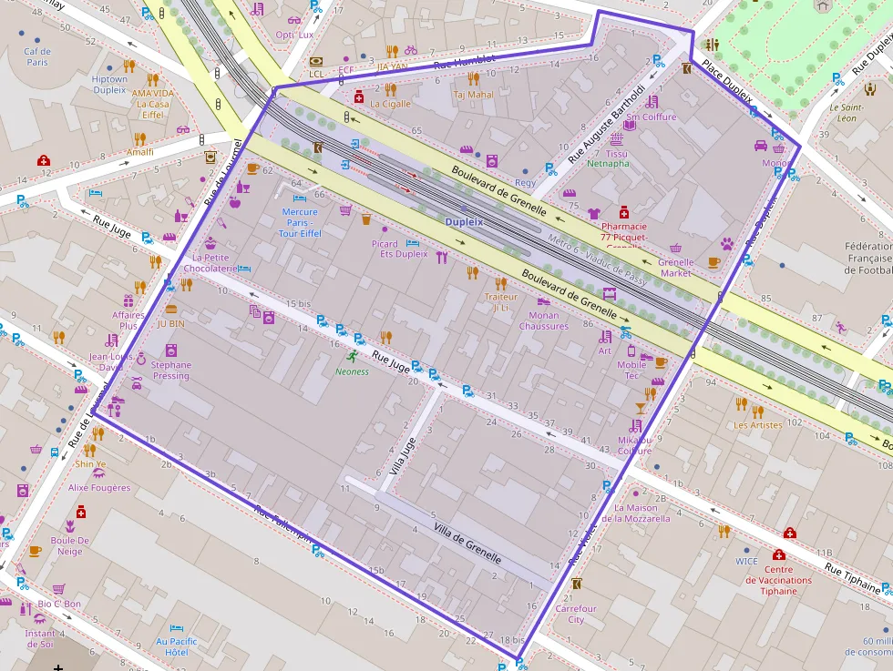 Appartement 37 m² deux pieces à vendre à Paris 15e Arrondissement