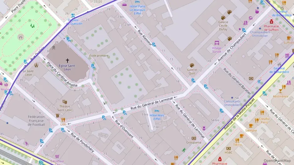 Appartement 52 m² trois pièces à vendre à Paris 15e Arrondissement