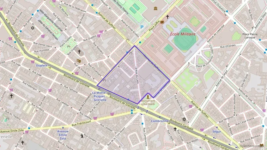 Appartement 75 m² trois pièces à vendre à Paris 15e Arrondissement