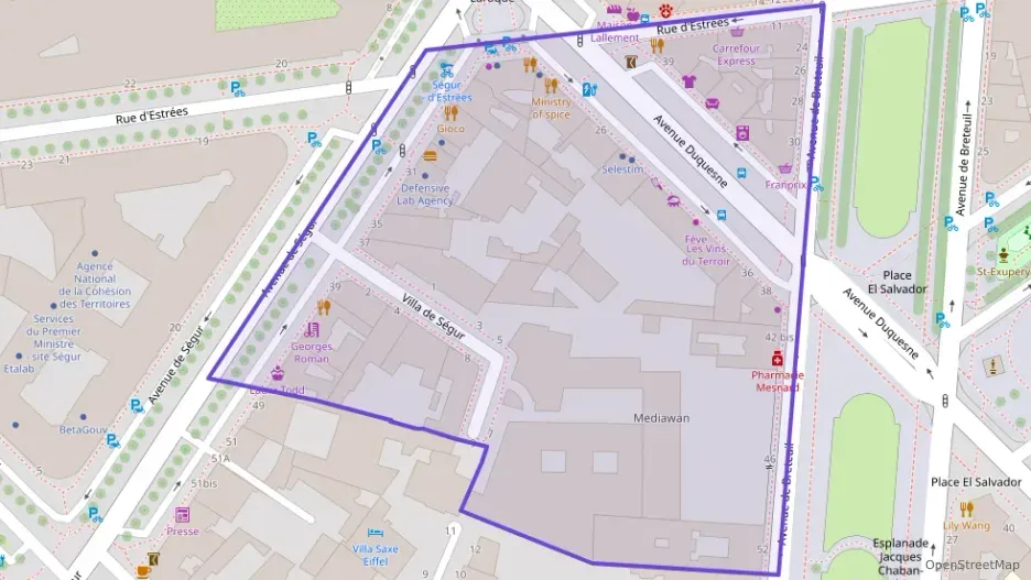 Appartement 110 m² cinq pièces à vendre à Paris 7e Arrondissement