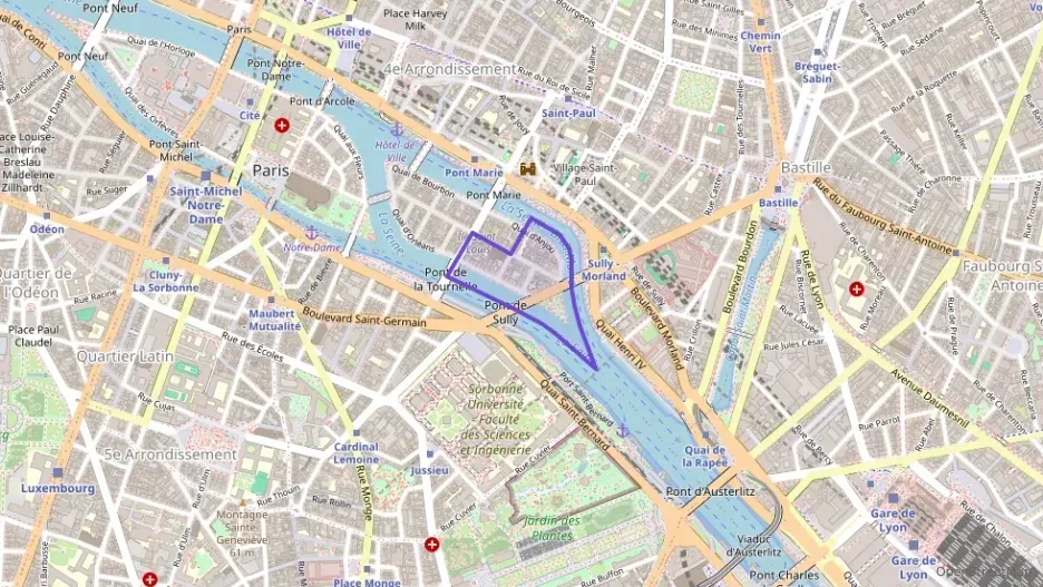 Appartement 71 m² deux pieces à vendre à Paris 4e Arrondissement