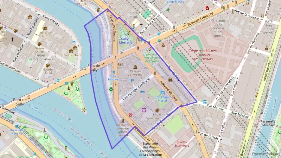 Appartement 69 m² trois pièces à vendre à Paris 4e Arrondissement Appartement 69 m² trois pièces à vendre à Paris 4e Arrondissement