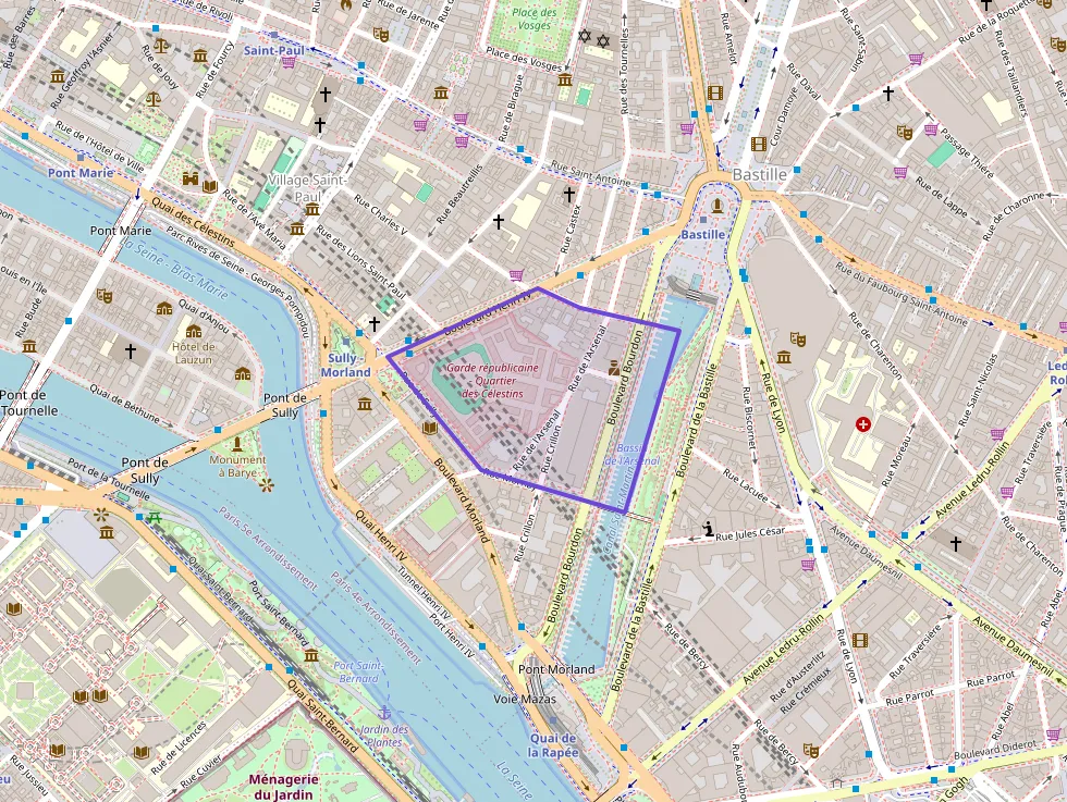 Appartement 28 m² deux pieces à vendre à Paris 4e Arrondissement