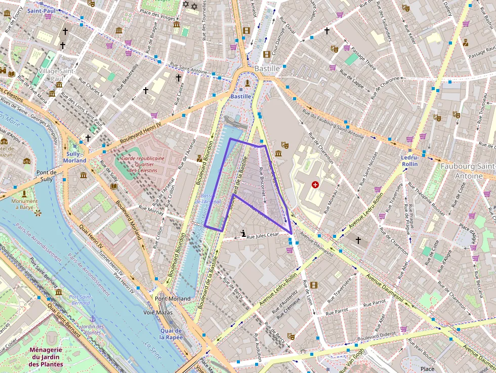 Appartement 58 m² trois pièces à vendre à Paris 12e Arrondissement