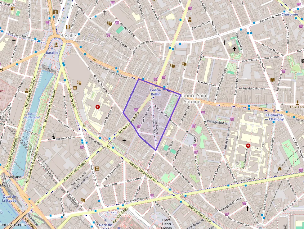 Appartement 32 m² deux pieces à vendre à Paris 12e Arrondissement