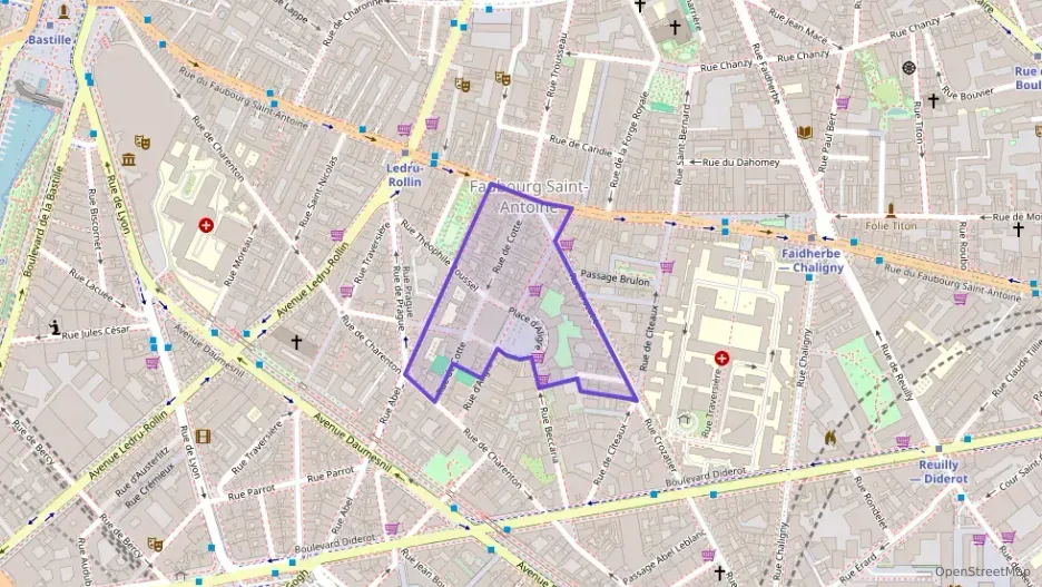 Appartement 23 m² deux pieces à vendre à Paris 12e Arrondissement