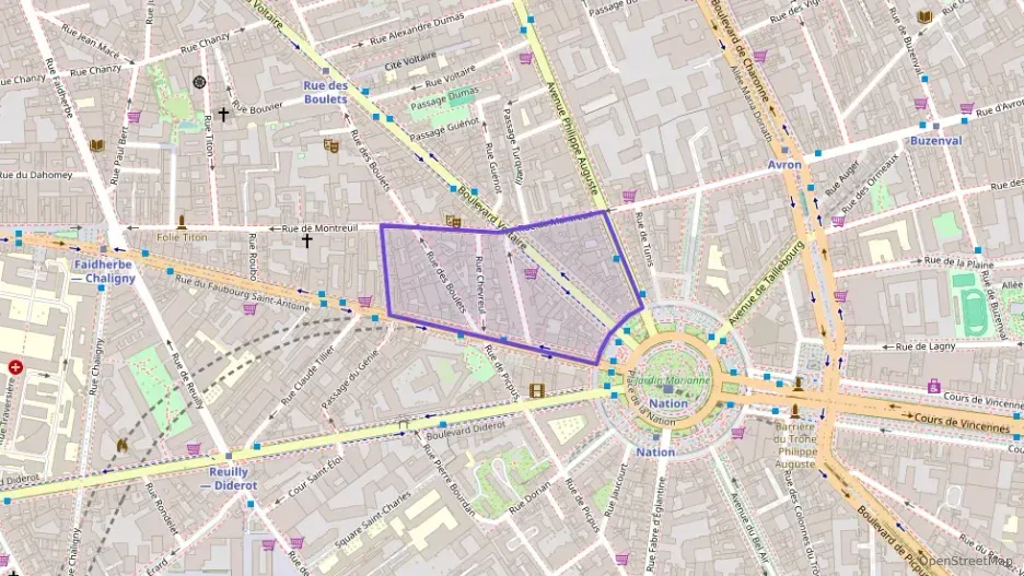 Appartement 70 m² trois pièces à vendre à Paris 11e Arrondissement
