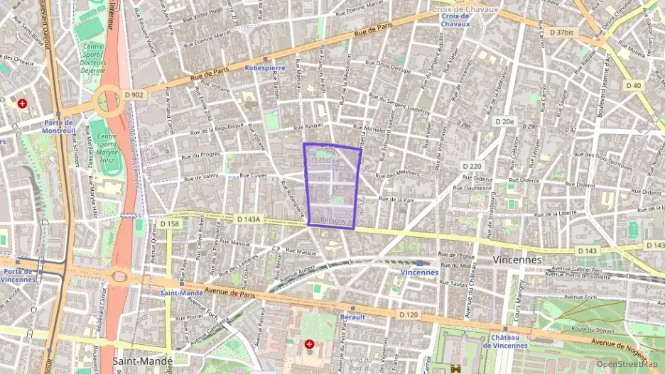 Appartement 36 m² deux pieces à vendre à Montreuil