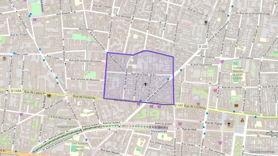 Appartement 25 m² deux pieces à vendre à Vincennes