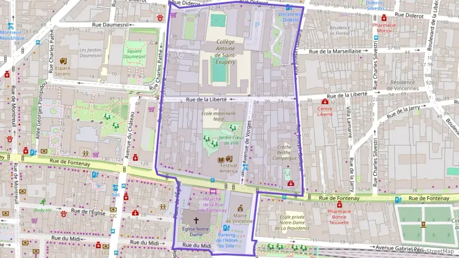 Appartement 72 m² trois pièces à vendre à Vincennes Appartement 72 m² trois pièces à vendre à Vincennes