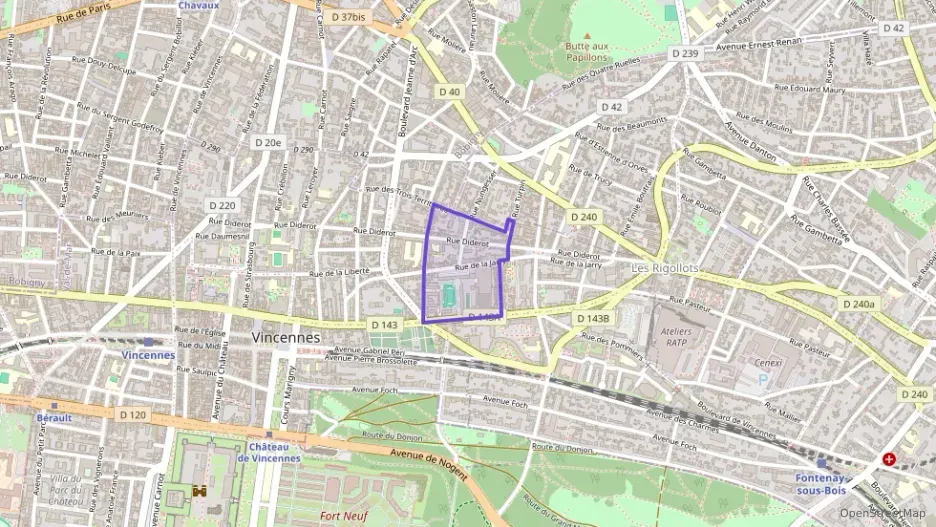 Appartement 31 m² deux pieces à vendre à Vincennes