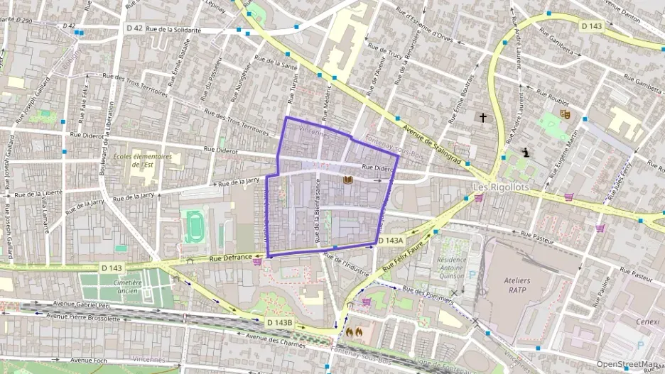 Appartement 23 m² deux pieces à vendre à Vincennes