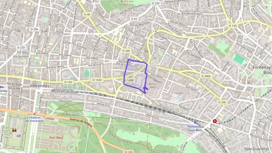 Appartement 37 m² trois pièces à vendre à Vincennes